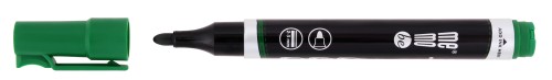 Marker permanentny MEMOBE okrągła końc.kolor zielony
