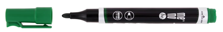 Marker permanentny MEMOBE okrągła końc.kolor zielony