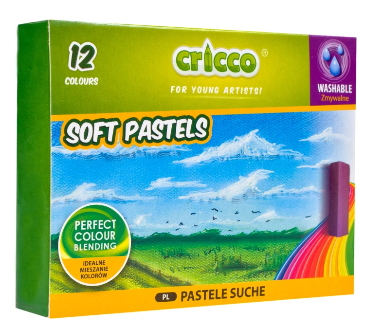 PASTELE SUCHE CRICCO KPL. 12-KOL.