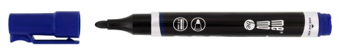 Marker permanentny MEMOBE okrągła końc.kolor niebieski