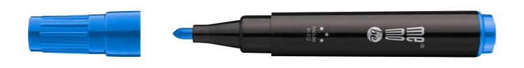 Marker permanentny M200 MemoBe końcówka okrągła 3 mm niebieski