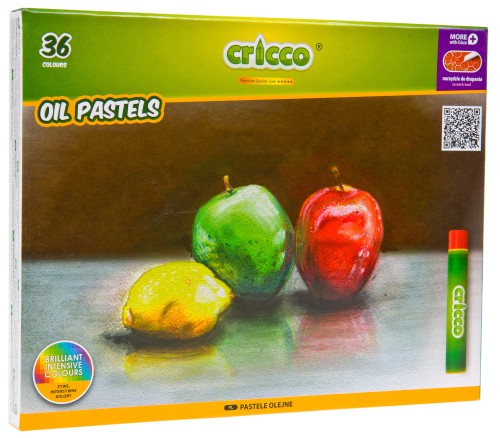 PASTELE OLEJNE CRICCO 36 KOL.