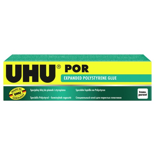 KLEJ DO STYROPIANU POR SZYBKOSCHNĄCY 50ML UHU