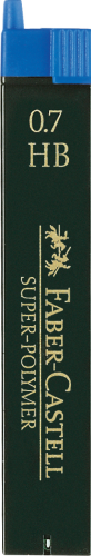 WKŁAD GRAFITOWY SUPERPOLYMER 9067 0,7MM HB FABER-CASTELL