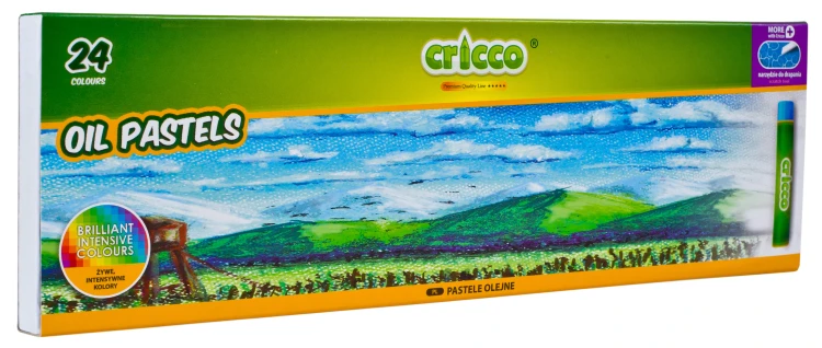 PASTELE OLEJNE CRICCO 24 KOL.
