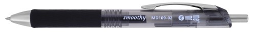 Długopis żelowy Smoothy 0,5mm MemoBe czarny