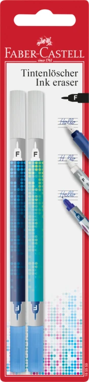WYMAZYWACZ DO ATRAMENTU F 2 SZT. BLISTER FABER-CASTELL