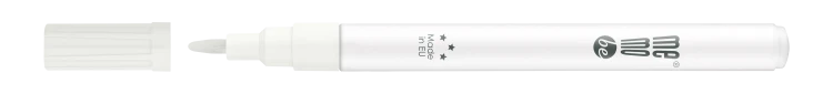 Marker olejowy MM300 MemoBe, końcówka okrągła 1-1,5 mm biały