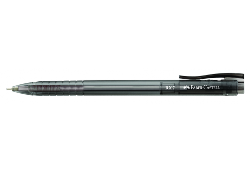 DŁUGOPIS RX7 0,7MM CZARNY FABER-CASTELL
