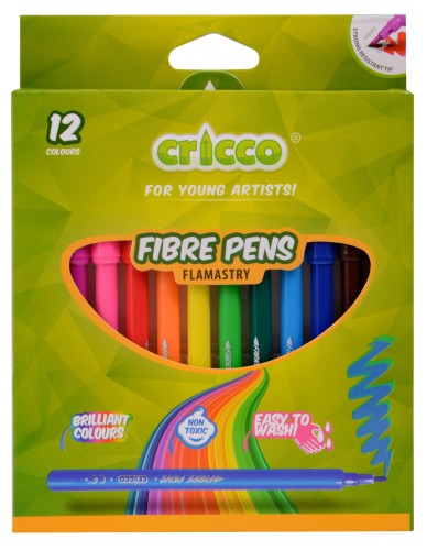 FLAMASTRY CRICCO 12-KOL. OP. KARTONOWE