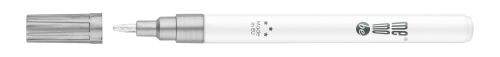 Marker olejowy MM300 MemoBe, końcówka okrągła 1-1,5 mm srebrny
