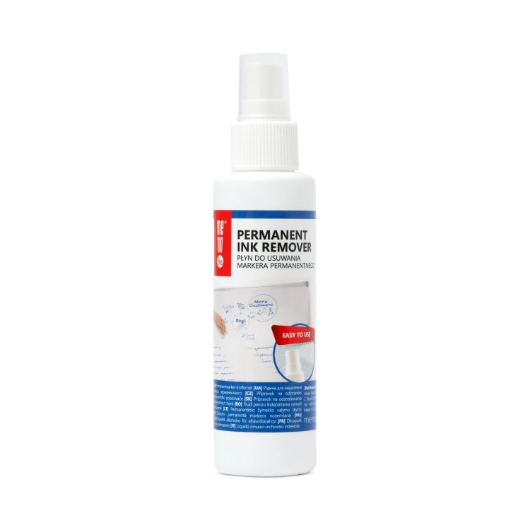 Płyn do tablic suchościeralnych MEMOBE, do usuwania markera permanentnego, 125 ml