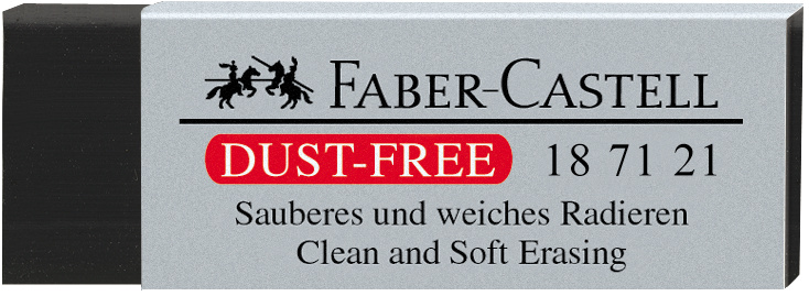 GUMKA DUST-FREE CZARNA FABER-CASTELL