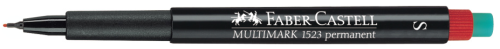 MULTIMARK OHP PERMANENTNY S CZERWONY FABER-CASTELL
