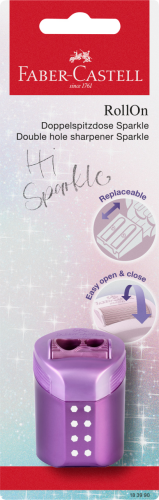 TEMPERÓWKA PODWÓJNA RollOn SPARKLE 1 SZT. BLISTER FABER--CASTELL