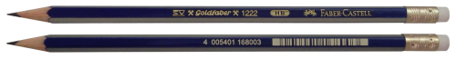 OŁÓWEK GOLD FABER 1222/HB Z GUMKĄ FABER-CASTELL