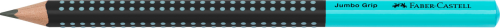 OŁÓWEK JUMBO GRIP TWO TONE CZARNY/TURKUSOWY FABER-CASTELL