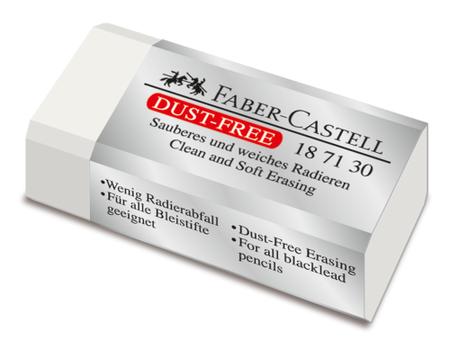 GUMKA DUST FREE PLASTIKOWA MAŁA FABER-CASTELL