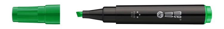 Marker permanentny M201 MemoBe końcówka ścięta 1-4 mm zielony