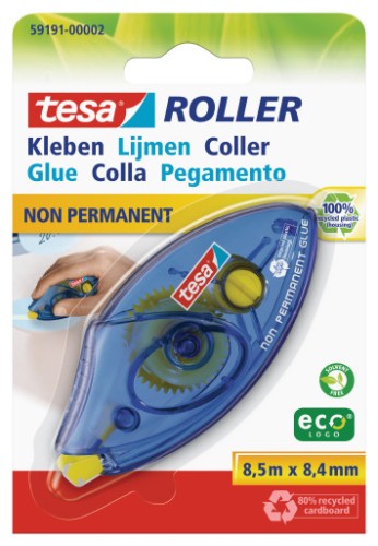 KLEJ W TAŚMIE TESA ECOLOGO 8,5M X 8,4MM NON PERMANENT