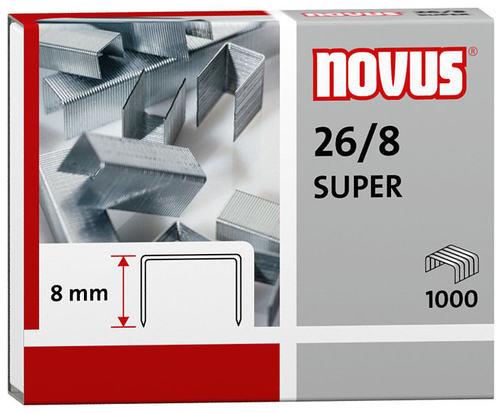 ZSZYWKI NOVUS 26/8 SUPER x 1000