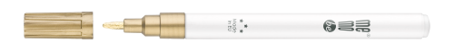 Marker olejowy MM300 MemoBe, końcówka okrągła 1-1,5 mm złoty