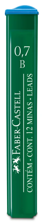 WKŁAD GRAFITOWY 0,7MM B FABER-CASTELL
