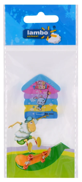 GUMKA DO MAZANIA LAMBO SCHOOL DOMEK 1szt.W ETUI