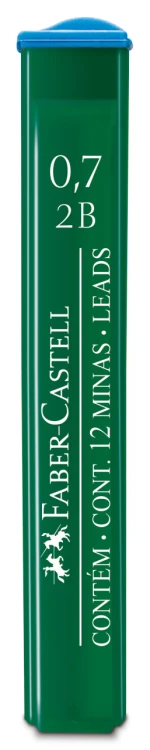 WKŁAD GRAFITOWY 0,7MM 2B FABER-CASTELL