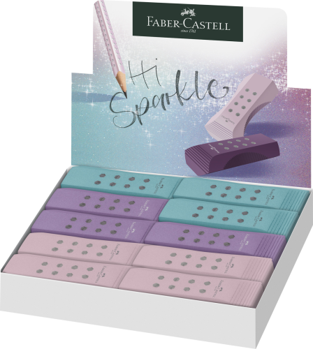 GUMKA DO ŚCIERANIA RollOn SPARKLE COSMIC MIX KOLORÓW FABER-CASTELL