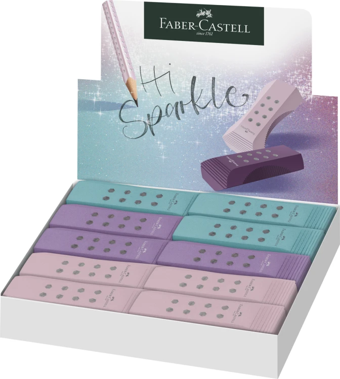 GUMKA DO ŚCIERANIA RollOn SPARKLE COSMIC MIX KOLORÓW FABER-CASTELL
