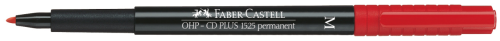 MULTIMARK OHP PERMANENTNY M CZERWONY FABER-CASTELL