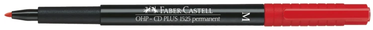 MULTIMARK OHP PERMANENTNY M CZERWONY FABER-CASTELL