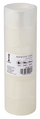 Taśma klejąca MemoBe 24mm x 10m , 6 sztsłupek