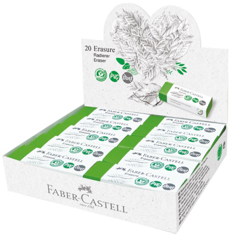 GUMKA DUST-FREE ZIELONA FABER-CASTELL