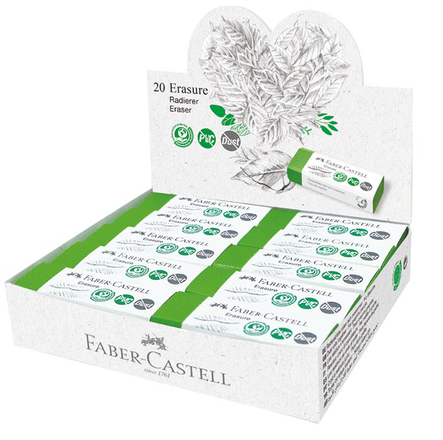 GUMKA DUST-FREE ZIELONA FABER-CASTELL