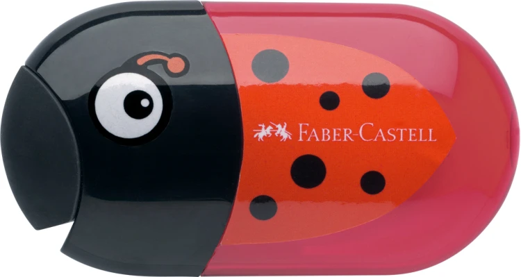 TEMPERÓWKA PODWÓJNA Z GUMKĄ BIEDRONKA FABER-CASTELL