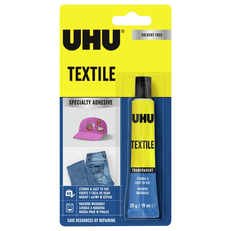 KLEJ DO TEKSTYLIÓW 19ML BLISTER UHU