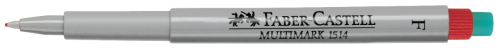 MULTIMARK OHP NIEPERMANENTNY F CZERWONYFABER-CASTELL