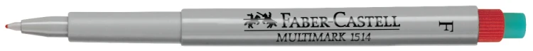 MULTIMARK OHP NIEPERMANENTNY F CZERWONYFABER-CASTELL