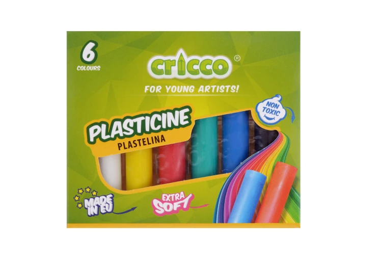 PLASTELINA CRICCO 6-KOL.