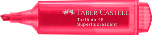 ZAKREŚLACZ 1546 CZERWONY FABER-CASTELL