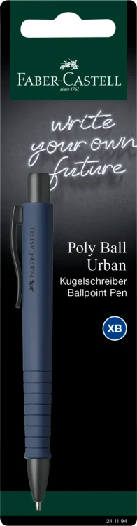 DŁUGOPIS POLY BALL XB URBAN MIX KOLORÓWBLISTER 1 SZT. FABER-CASTELL