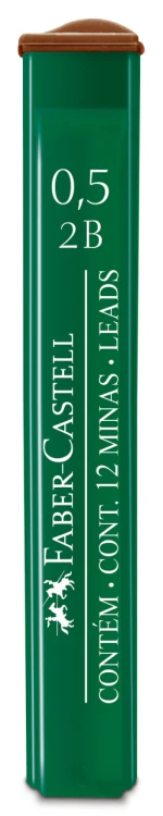 WKŁAD GRAFITOWY 0,5MM 2B FABER-CASTELL