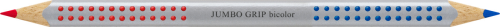 KREDKA JUMBO GRIP DWUSTRONNA CZERWONA/NIEBIESKA FABER-CASTELL