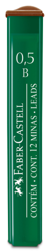 WKŁAD GRAFITOWY 0,5MM B FABER-CASTELL
