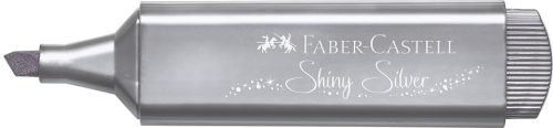 ZAKREŚLACZ 1546 METALICZNY SREBRNY FABER-CASTELL