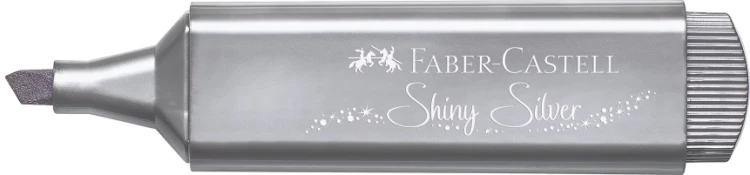 ZAKREŚLACZ 1546 METALICZNY SREBRNY FABER-CASTELL