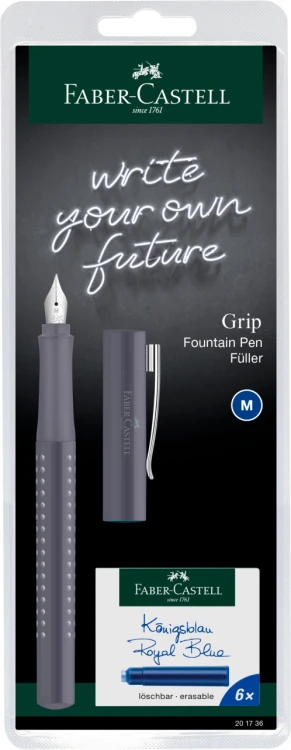 PIÓRO WIECZNE GRIP 2010 HARMONY M+ NABOJE BLISTER FABER-CASTELL