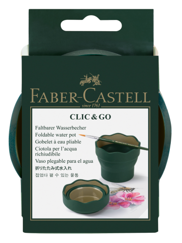 POJEMNIK NA WODĘ A&G ZIELONY FABER-CASTELL